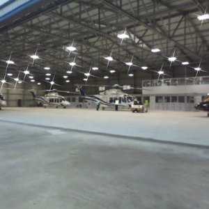 hangares de aviación resistentes