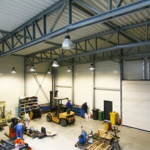 oficinas para nave de producción en Bélgica