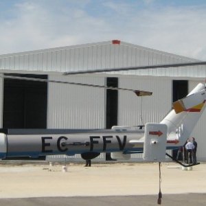 hangares de helicópteros Frisomat