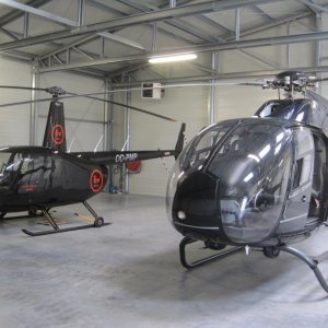 edificios para hangar de helicópteros